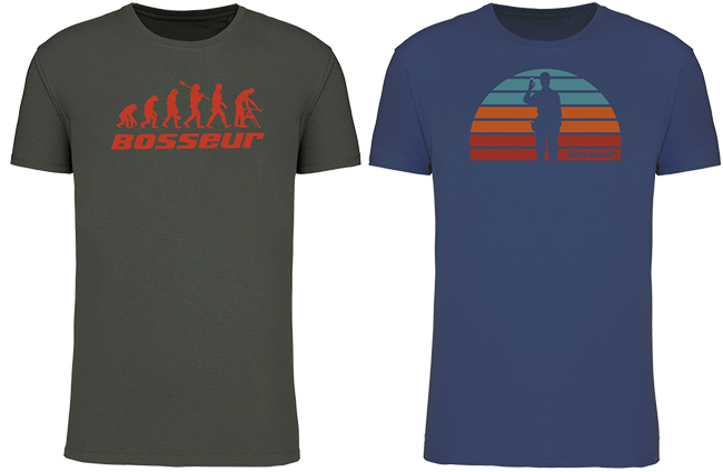 Lot de 2 t-shirt de travail BOSSEUR Evo Lichen S - 12229-001