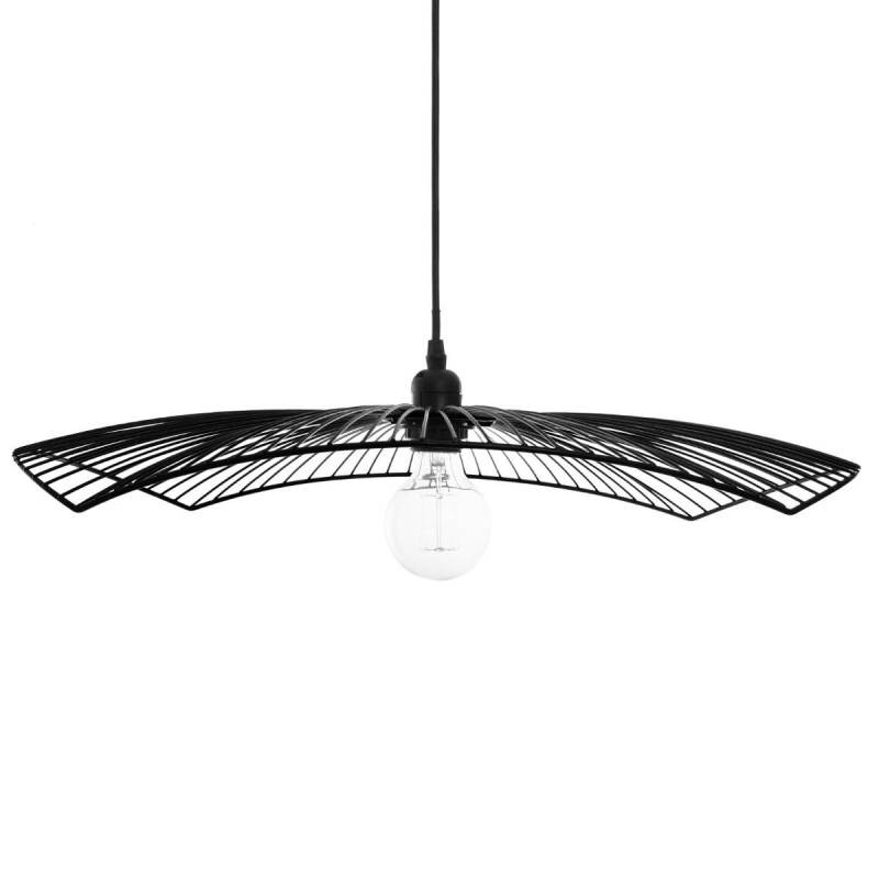 Suspension métal filaire Cuzco noir Atmosphera - Image 1