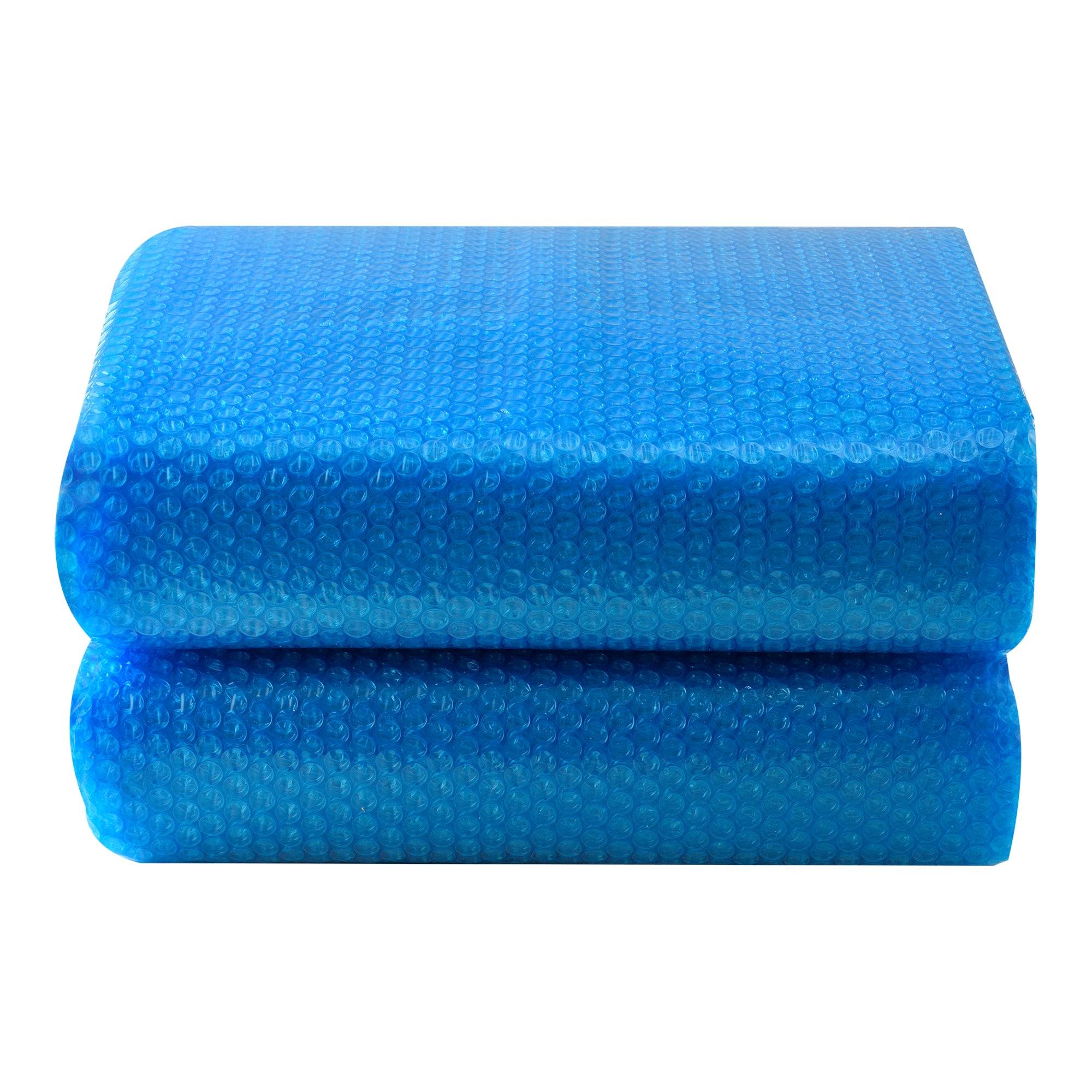 Bâche solaire de piscine ronde diamètre 549 cm polyéthylène bleu - Image 4