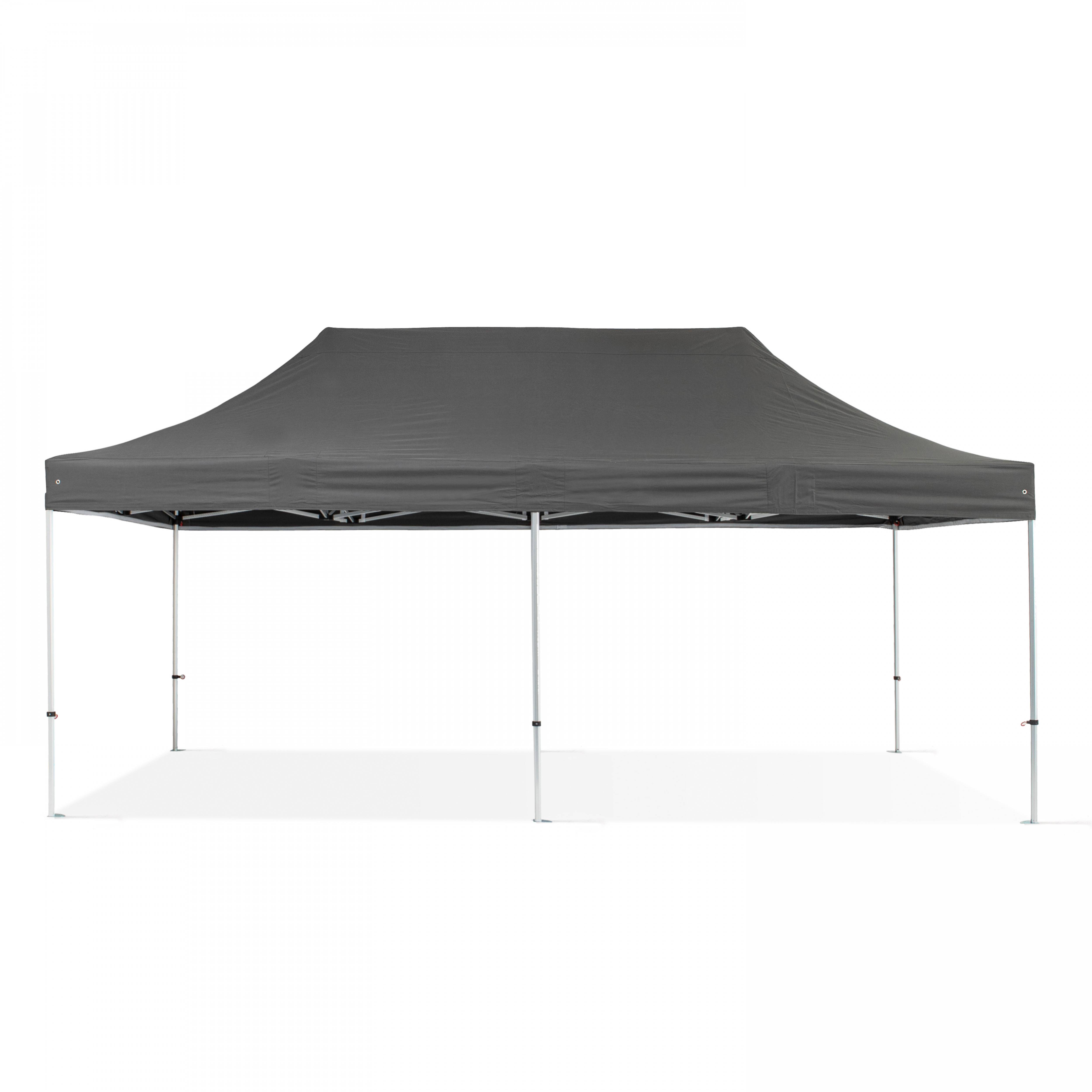 Oviala - Tente pliante 3x6m et 6 poids de lestage gris PRO 40 - Oviala - Image 2