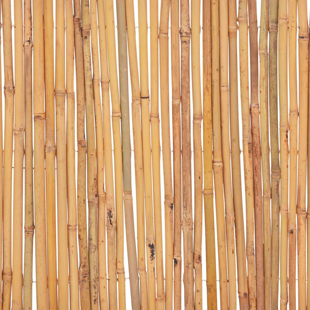 Clôture Bambou Rond Naturel 500 x 50 cm - PANGIVO - Image 7