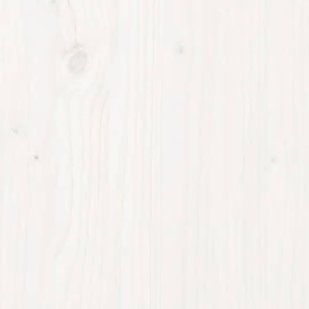 Vidaxl - Lit pour chien blanc 95,5x65,5x28 cm bois de pin solide vidaXL 820198 - Image 7