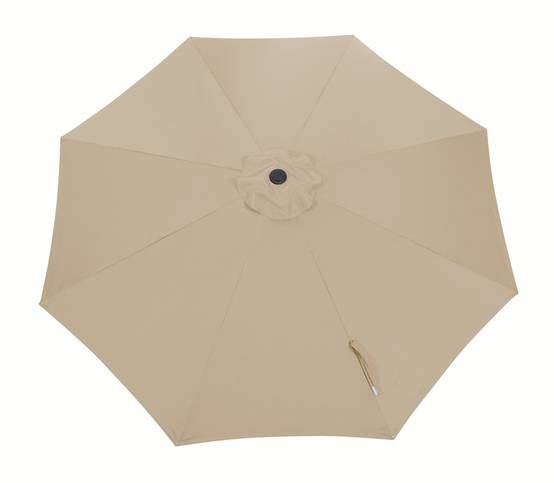 Proloisirs - Toile Parasol Mat Droit 350/8 Polyester 250gr - Ecru PROLOISIRS