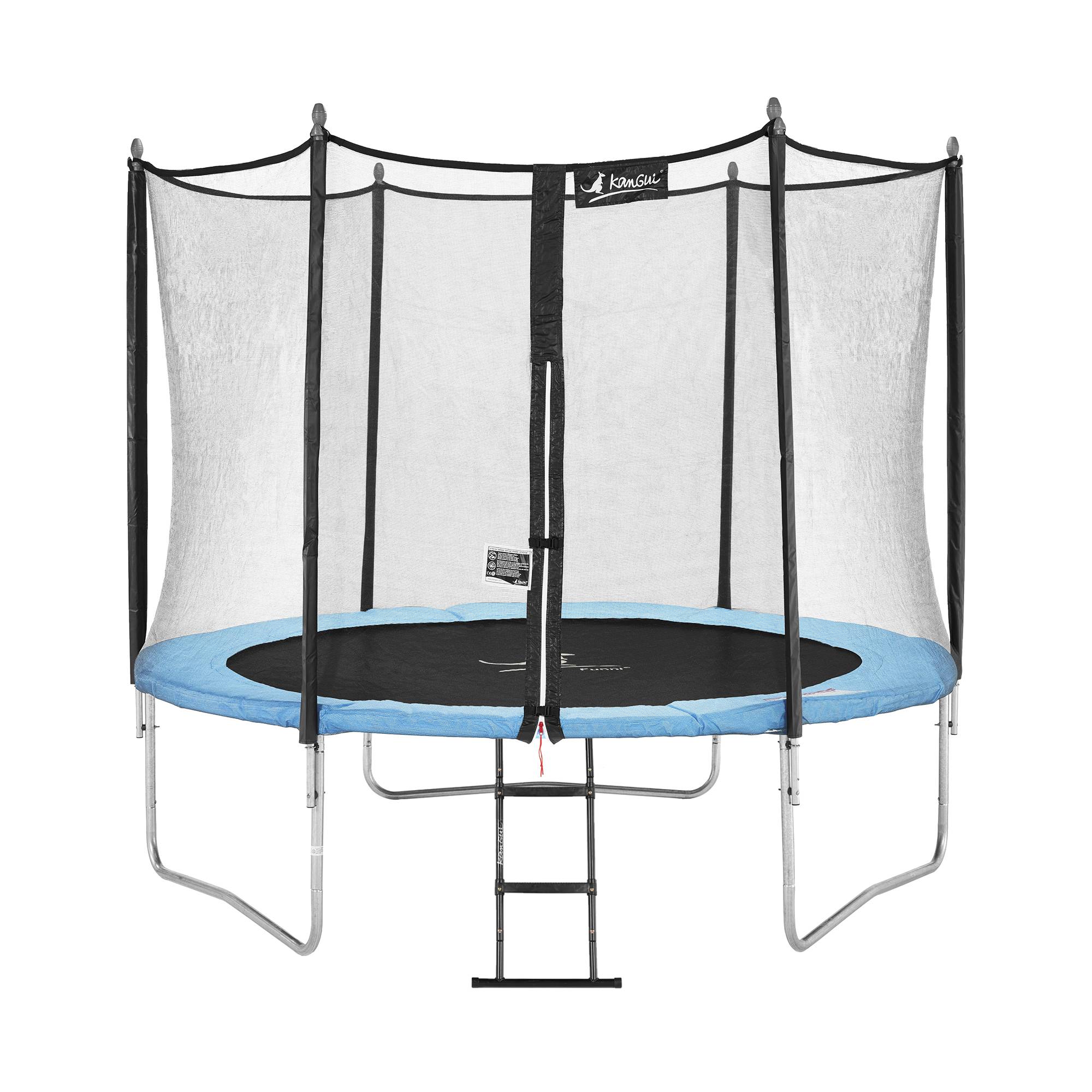 Kangui - Trampoline de jardin 305 cm + filet de sécurité + échelle | Normes CE/EU Kangui - Image 1
