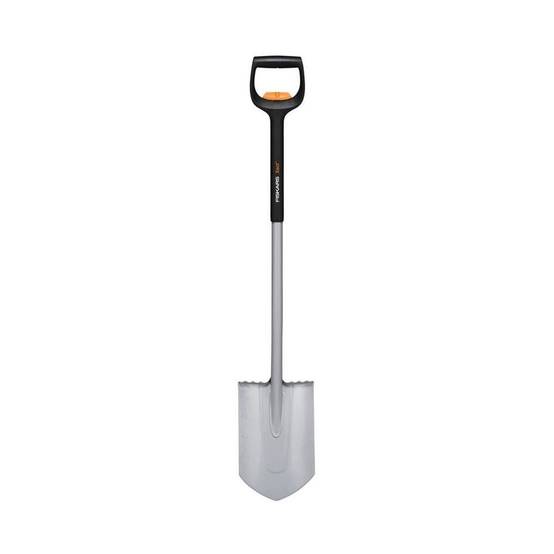 Fiskars - Bêche à bord pointu Xact (télescopique)
