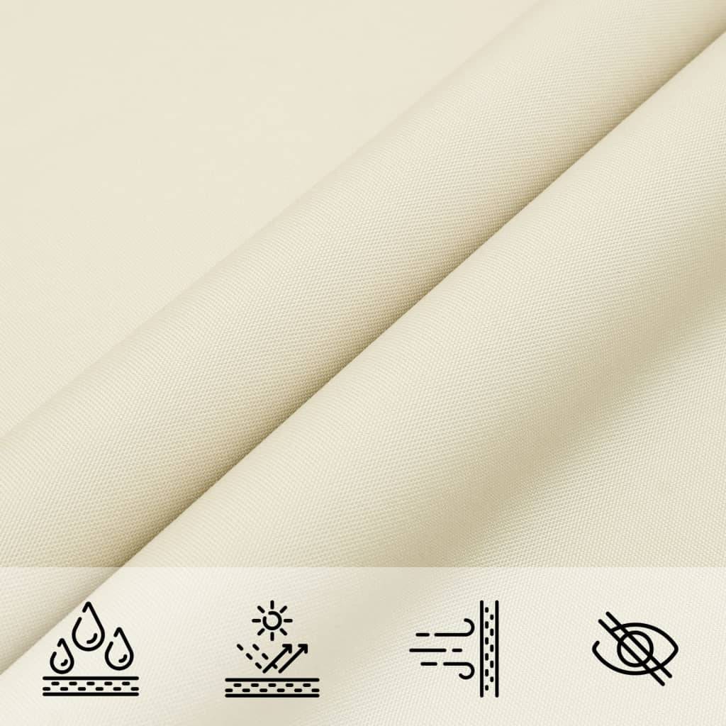 Voile de parasol tissu oxford crème 2.5 x 3 cm - PANGIVO - Image 8