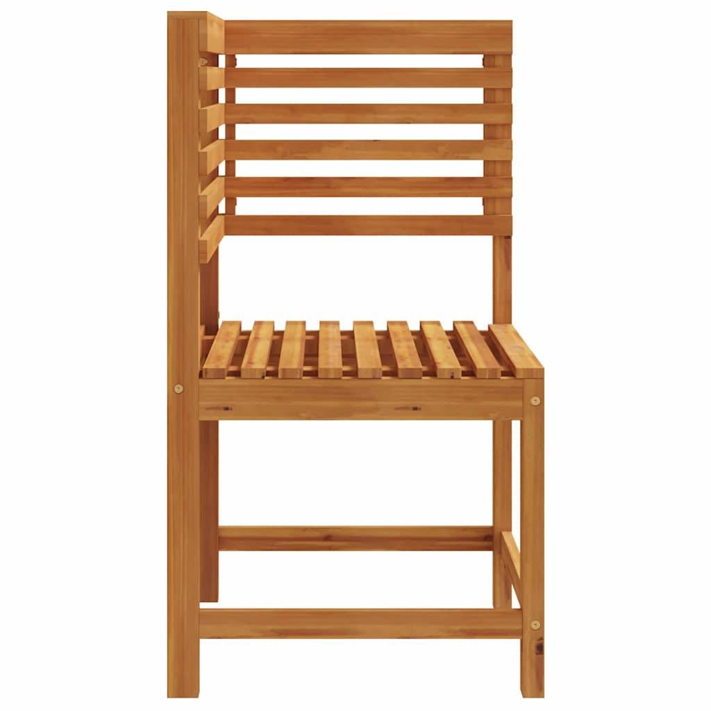 Prolenta Premium - Chaise bois composite  Prolenta Marron  50 X 50 X 91 cm  1-personnes - P95017M - Image 3