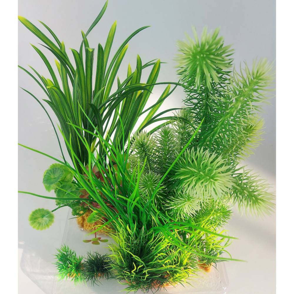 Zolux - Déco plantkit idro N3 plantes artificielles 6 pieces H 28 cm décoration d'aquarium - Image 4
