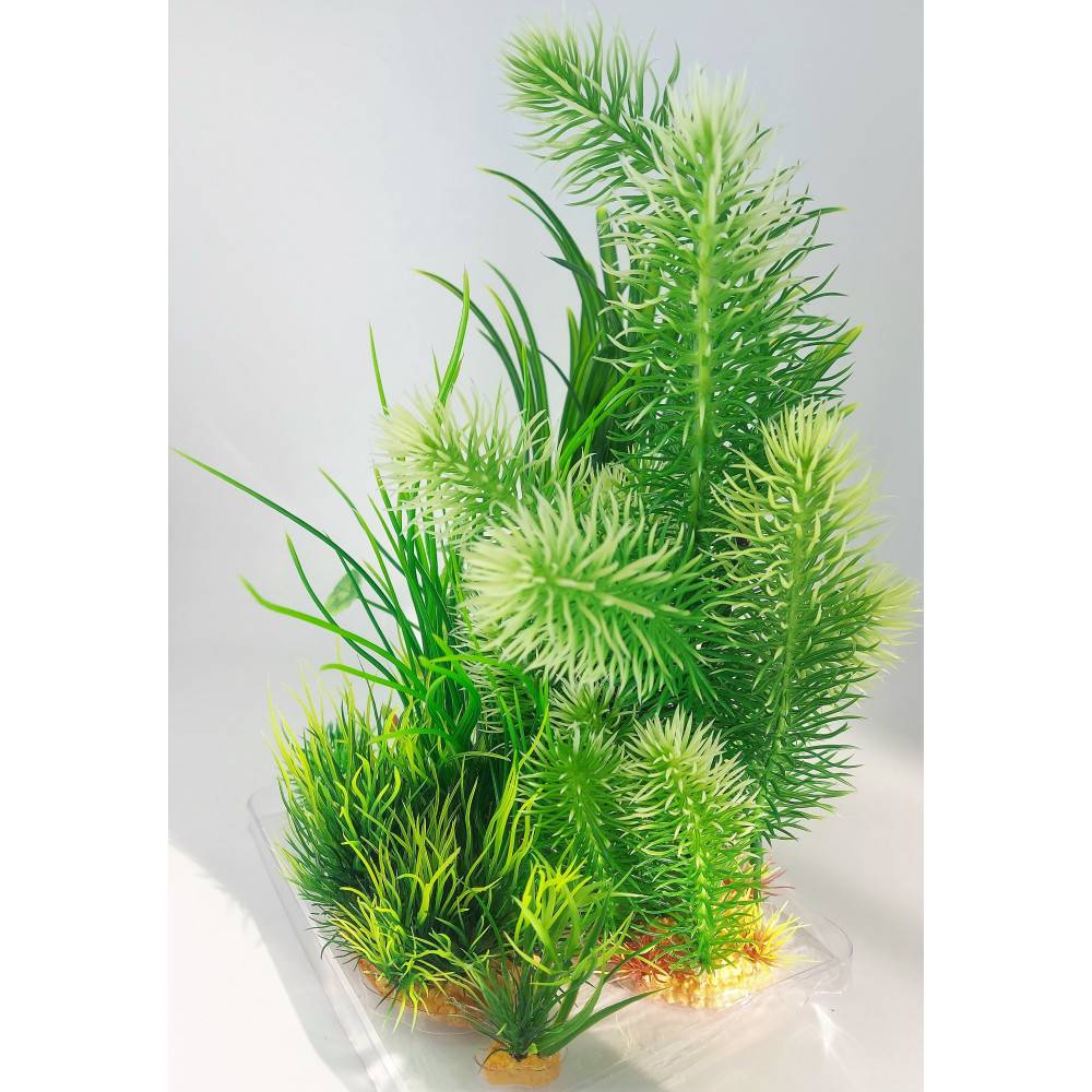 Zolux - Déco plantkit idro N3 plantes artificielles 6 pieces H 28 cm décoration d'aquarium - Image 6