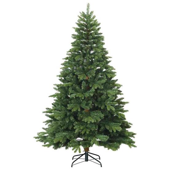 Sapin de Noël | Arbre de Noël Artificiel à Branches Articulées Vert 180 cm Maison Chic - Image 3