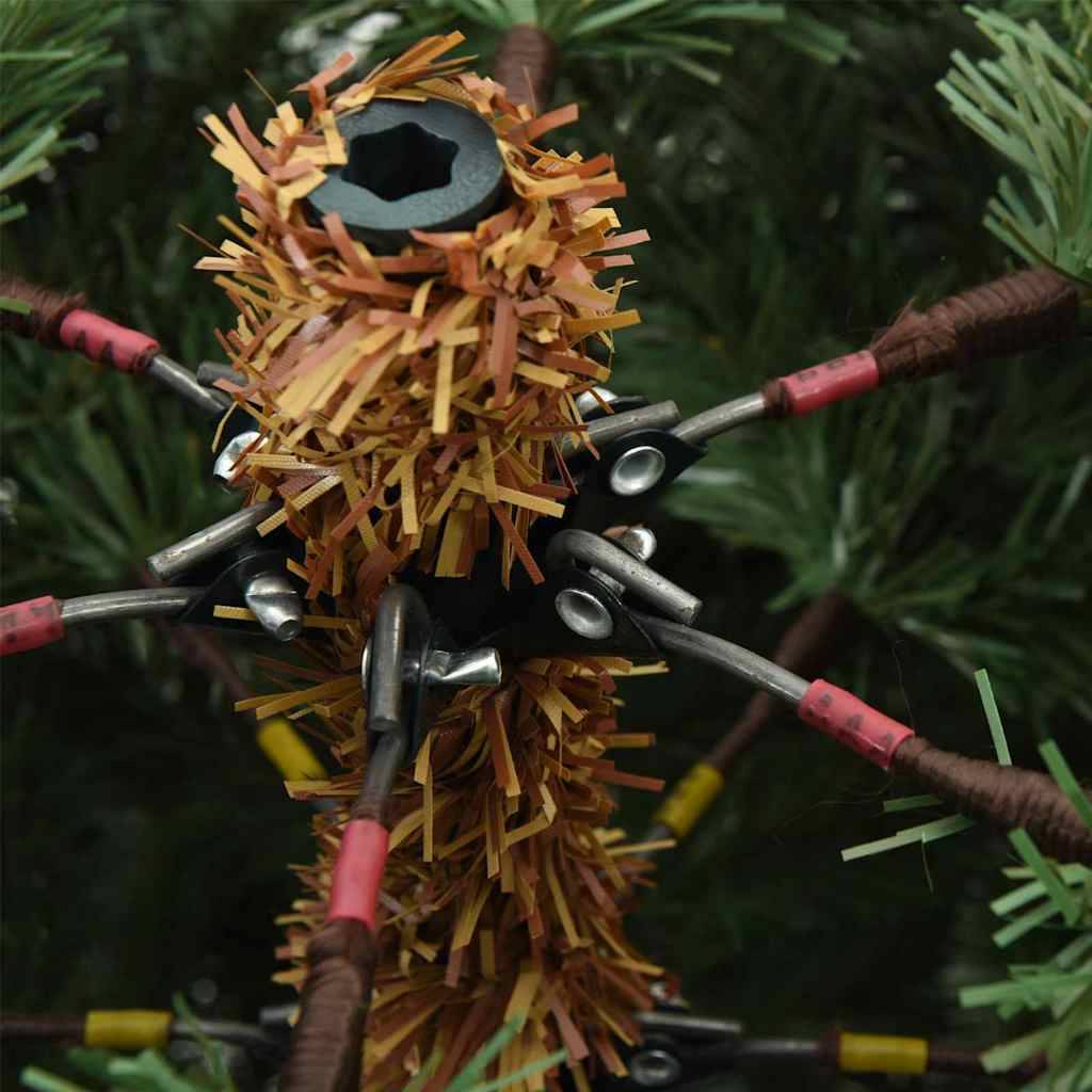 Sapin de Noël | Arbre de Noël Artificiel à Branches Articulées Vert 180 cm Maison Chic - Image 7