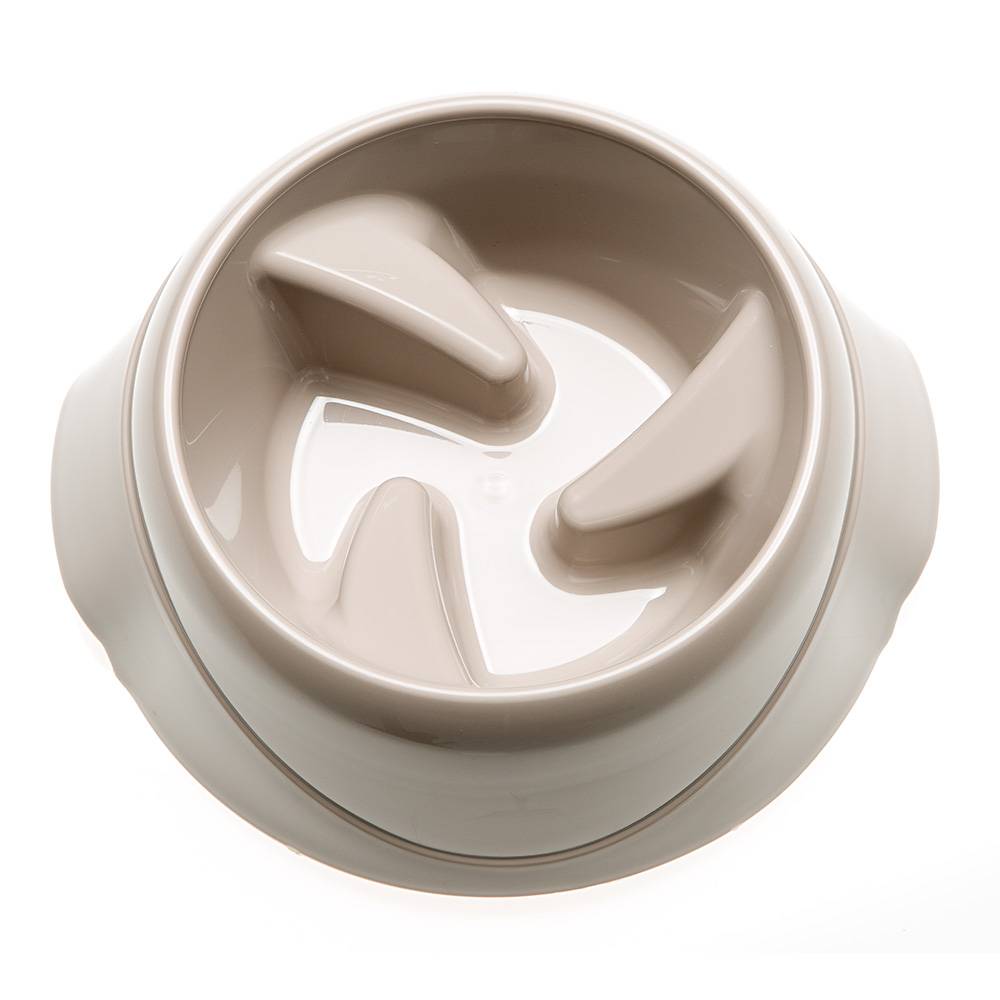 Ferplast - Ferplast Gamelle pour chien Magnus Slow, Gamelle Antidéglutition, durable, antidérapant, gamelle d'eau pour chien, améliore la digestion, 0.5 L, Gris - Image 5