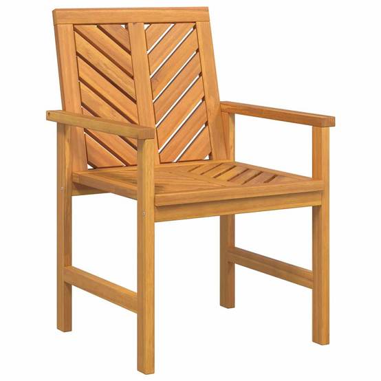 Ensemble de salle à manger jardin bois d'acacia huilé marron 90 x 90 x 74 cm (5 pièces) - PANGIVO - Image 5