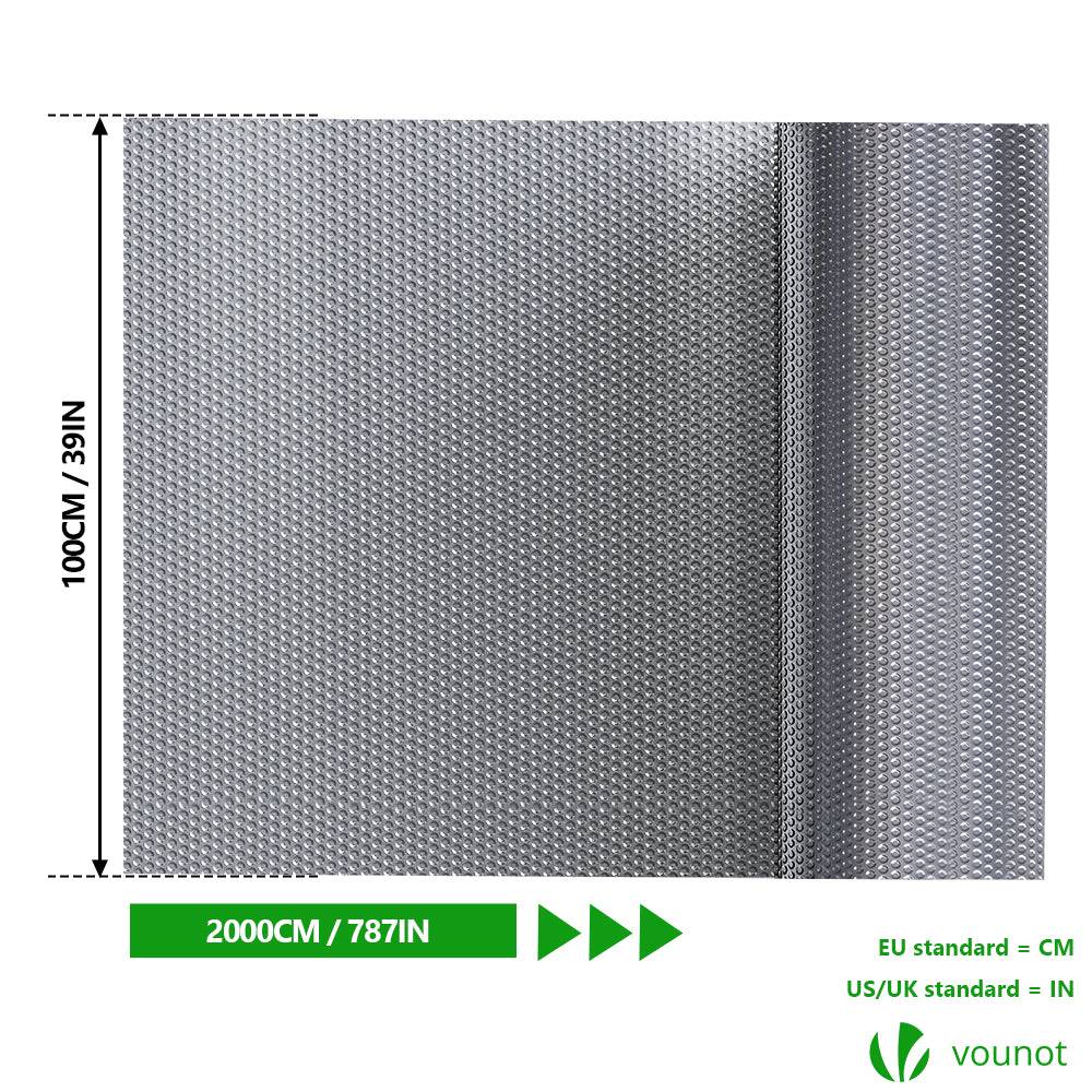 Isolant thermique a bulle double couche aluminium radiateur reflecteur 1x20m - Image 4
