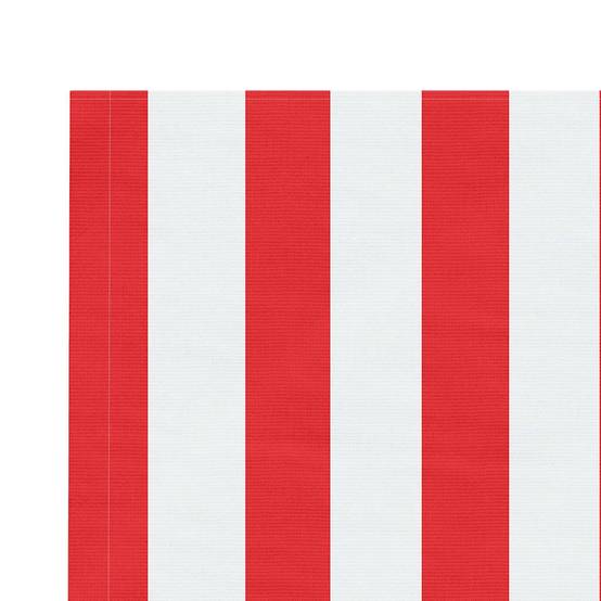Tissu de Remplacement Store Extérieur Polyester Imperméable pour Balcon Rouge et Blanc Rayé 3,5x2,5 m – ComfortXL Outdoor Living - Image 4