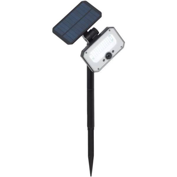 Brilliant - Spot extérieur a piquer - BRILLIANT - JOPLIN - LED et solaire - Détecteur - Plastique et verre - 4 W - Noir - Image 6