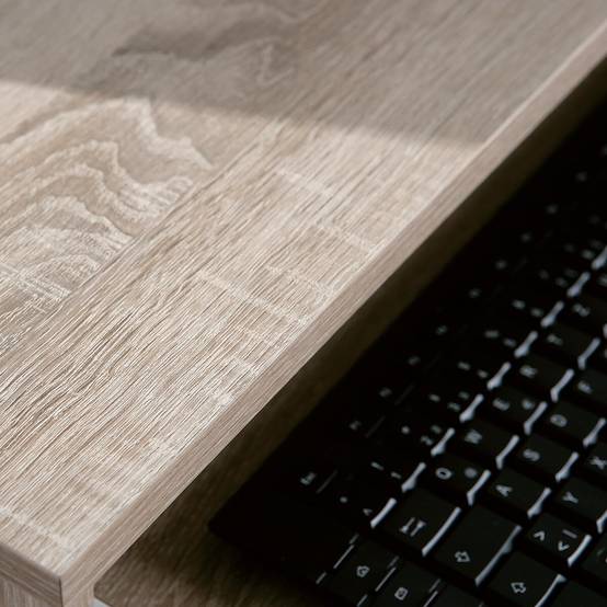 Meuble Informatique sur Roulettes Aspect Bois - LIST - Image 10