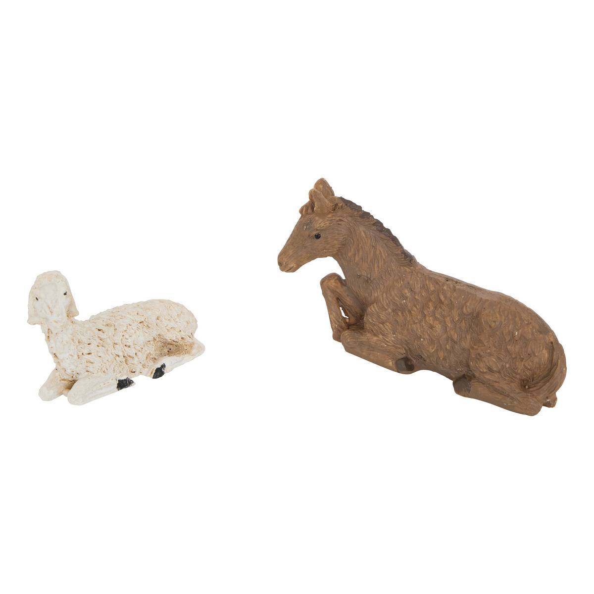 Atmosphera - Santon pour crèche de Noël H.20cm résine assorti - Atmosphera Créateur d'intérieur - Image 1