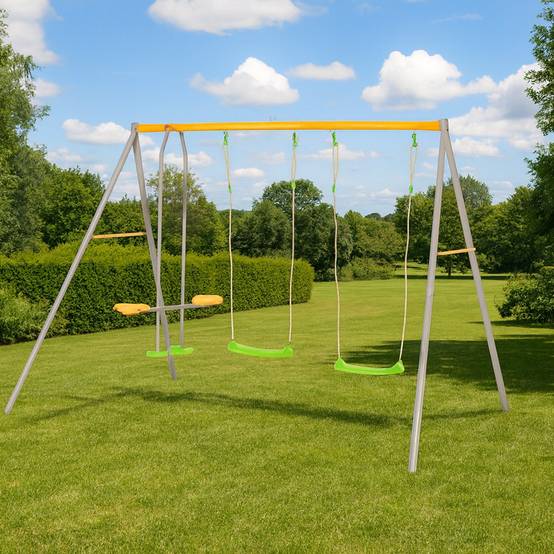 Portique métal 1,90 m Agility BRIOSO 4 enfants - Image 4