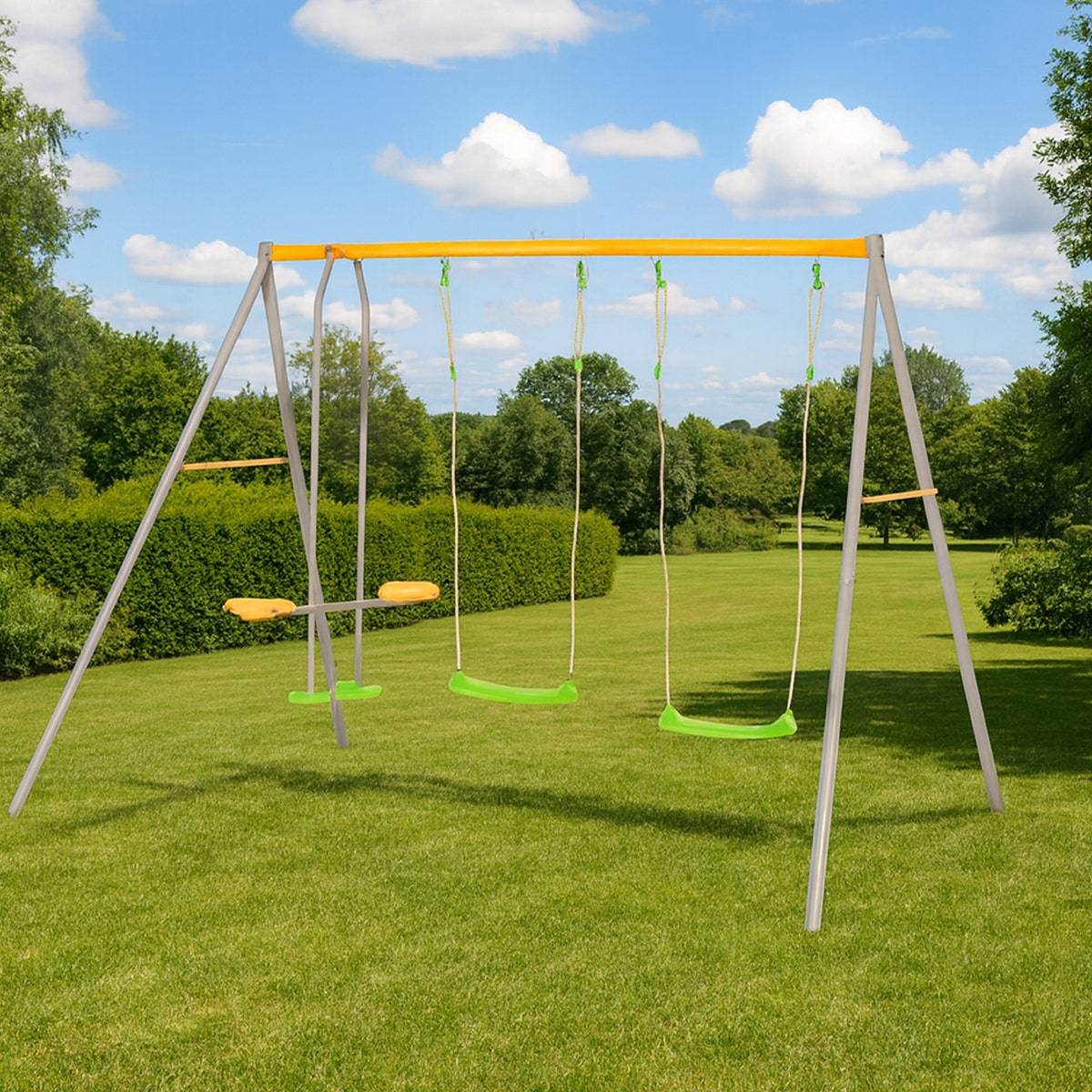 Portique métal 1,90 m Agility BRIOSO 4 enfants - Image 4