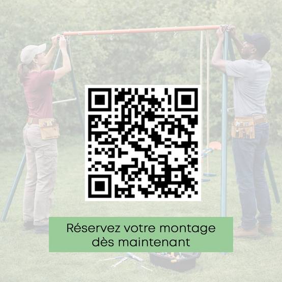 Portique métal 1,90 m Agility BRIOSO 4 enfants - Image 6