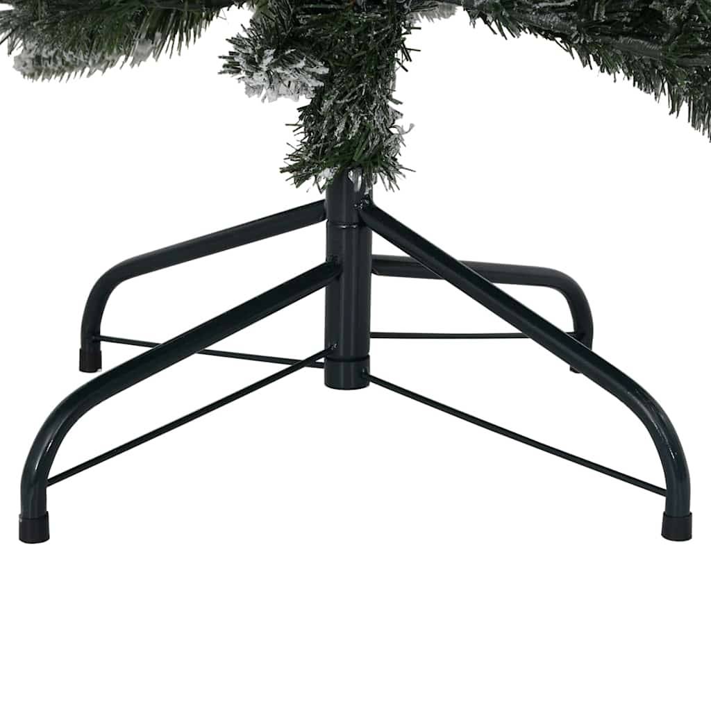 Sapin Artificiel Enneigé 120 cm avec Décorations et Lumières LED Blanc Chaud Incluses – ComfortXL Outdoor Living - Image 6