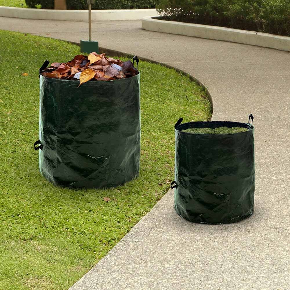 Sac de jardin réutilisable - sac déchet vert - 70 Litres - Vert - TERRE JARDIN - Image 2