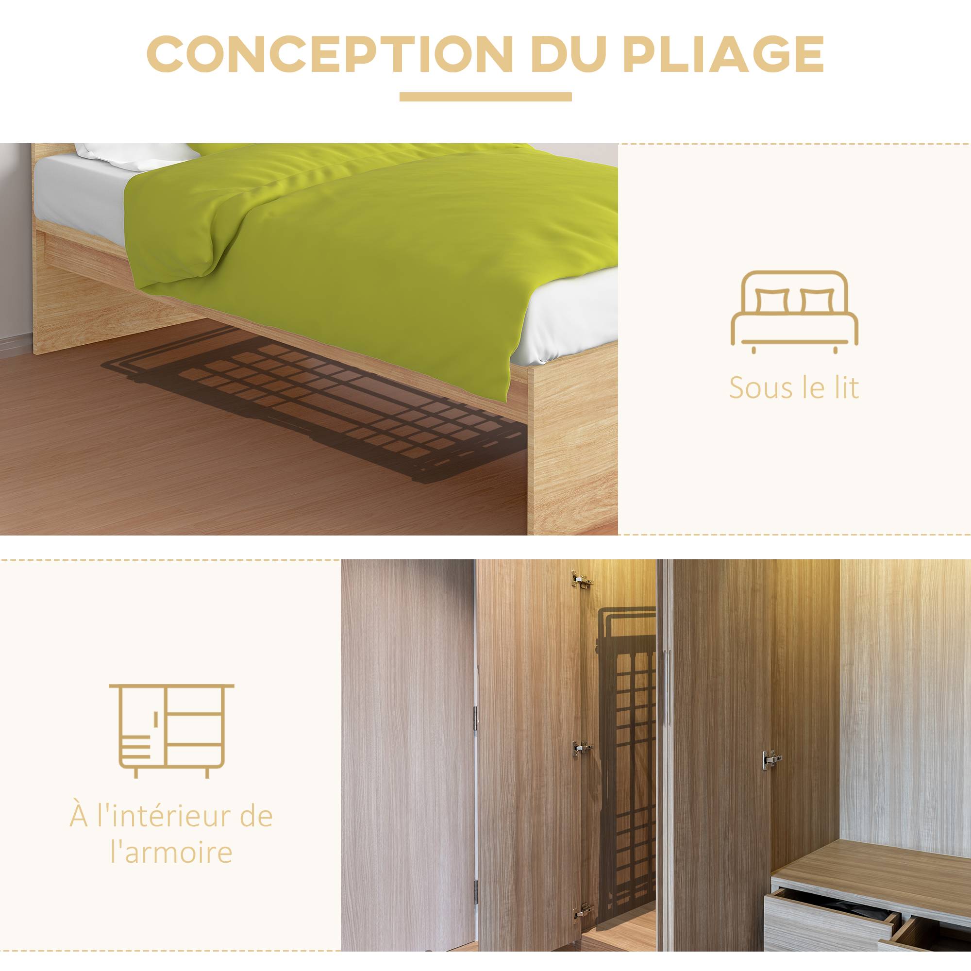 Homcom - Sèche-linge électrique étendoir 144x53x91cm chauffant pliable 2 ailes extensibles alliage d'aluminium - HOMCOM - Image 5