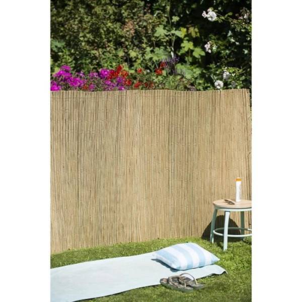 Canisse de Carex Naturel - 100% Occultant - 1x3m - Épaisseur 6/7mm - NATURE - Image 3