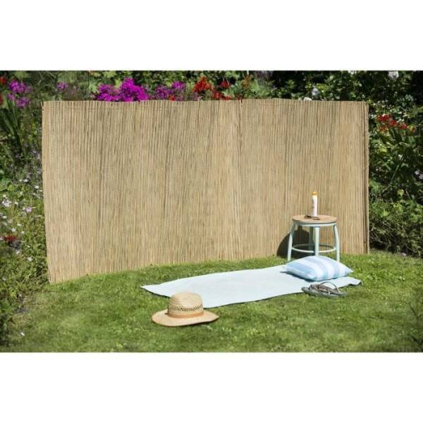 Canisse de Carex Naturel - 100% Occultant - 1x3m - Épaisseur 6/7mm - NATURE - Image 2