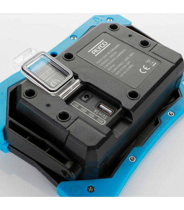 ALYCO - Projecteur avec batterie rechargeable et poignée magnétique 10w cob ip54 alyco ALYCO 199220 - Image 3