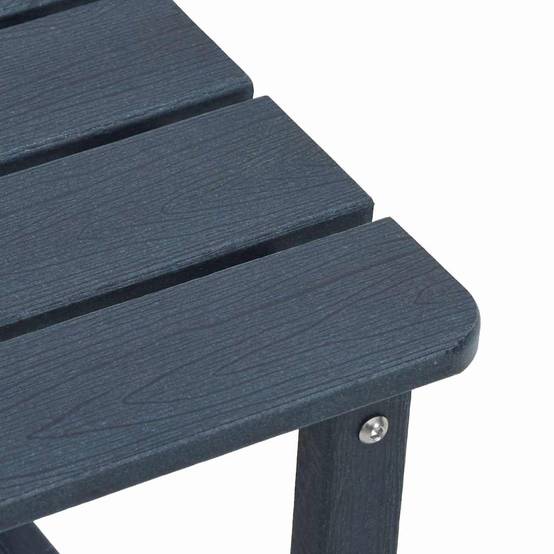 ComfortXL - Salon de Jardin Adirondack 3pcs Plastique avec Table Basse pour Balcon Bleu Marine – ComfortXL Outdoor Living - Image 8