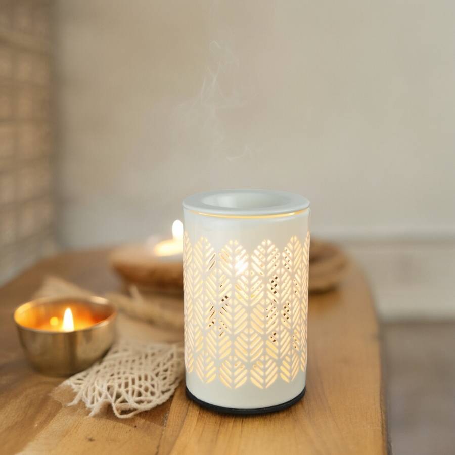 Zen'Arôme Brûleur Cire Parfumée Calorya n°9 - Brûleur Électrique Fondant Parfumé - Lampe à Parfum - Coupelle Amovible - Image 3