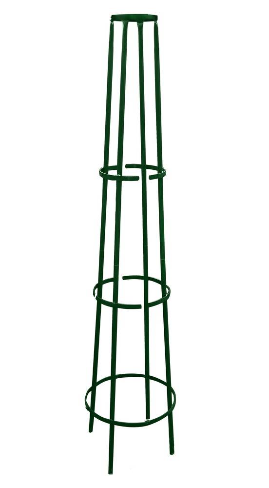 Louis Moulin - Tuteur colonne vert sapin - 44x200 cm - Acier époxy Louis Moulin - Image 1