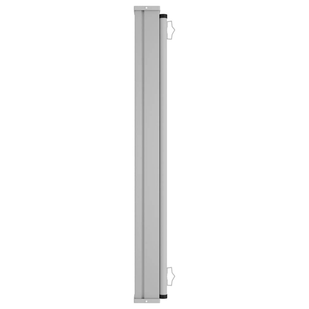 Helloshop26 - Auvent latéral rétractable de patio 140 x 600 cm gris - Image 2