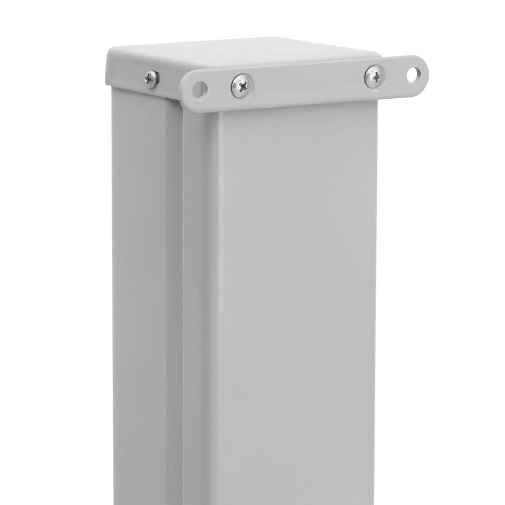 Helloshop26 - Auvent latéral rétractable de patio 140 x 600 cm gris - Image 4