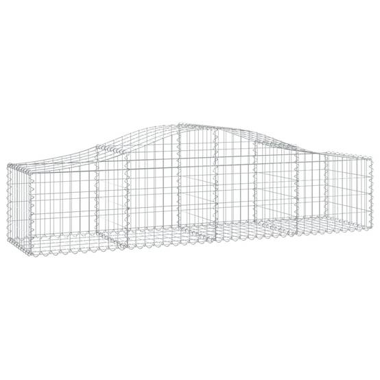 Vidaxl - Paniers à gabions arqués 10 pcs 200x50x40/60 cm fer galvanisé vidaXL 3145585 - Image 4