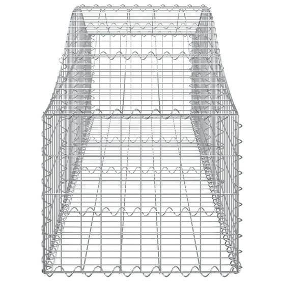 Vidaxl - Paniers à gabions arqués 10 pcs 200x50x40/60 cm fer galvanisé vidaXL 3145585 - Image 6
