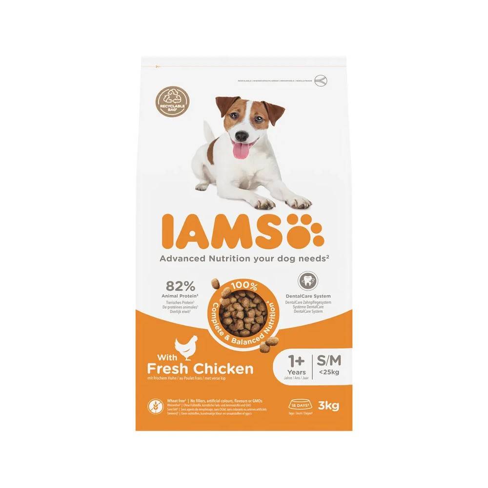 Croquettes chien Adult S/M Poulet - IAMS for Vitality 12 kg - Image 2