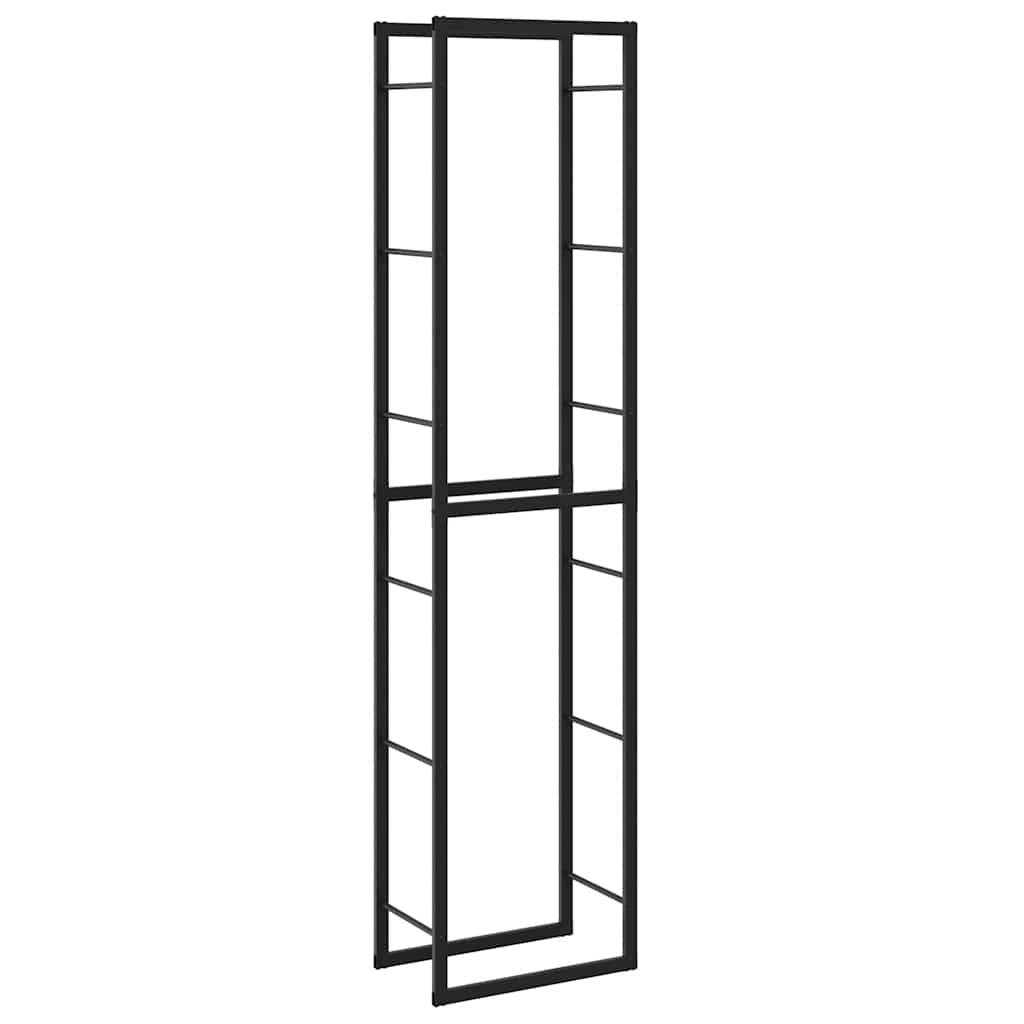 Range-bûches vertical acier pour intérieur & extérieur stockage bois poêle 50x30x209 cm - ComfortXL Outdoor Living - Image 7
