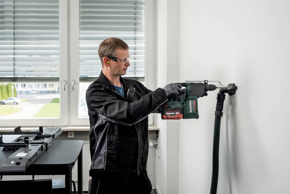 Metabo - Marteau perforateur burineur 18 V sans fil KH 18 LTX 24 BL Pick+Mix - sans batterie - Image 2