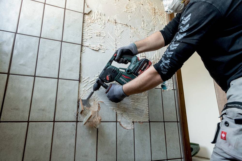 Metabo - Marteau perforateur burineur 18 V sans fil KH 18 LTX 24 BL Pick+Mix - sans batterie - Image 3