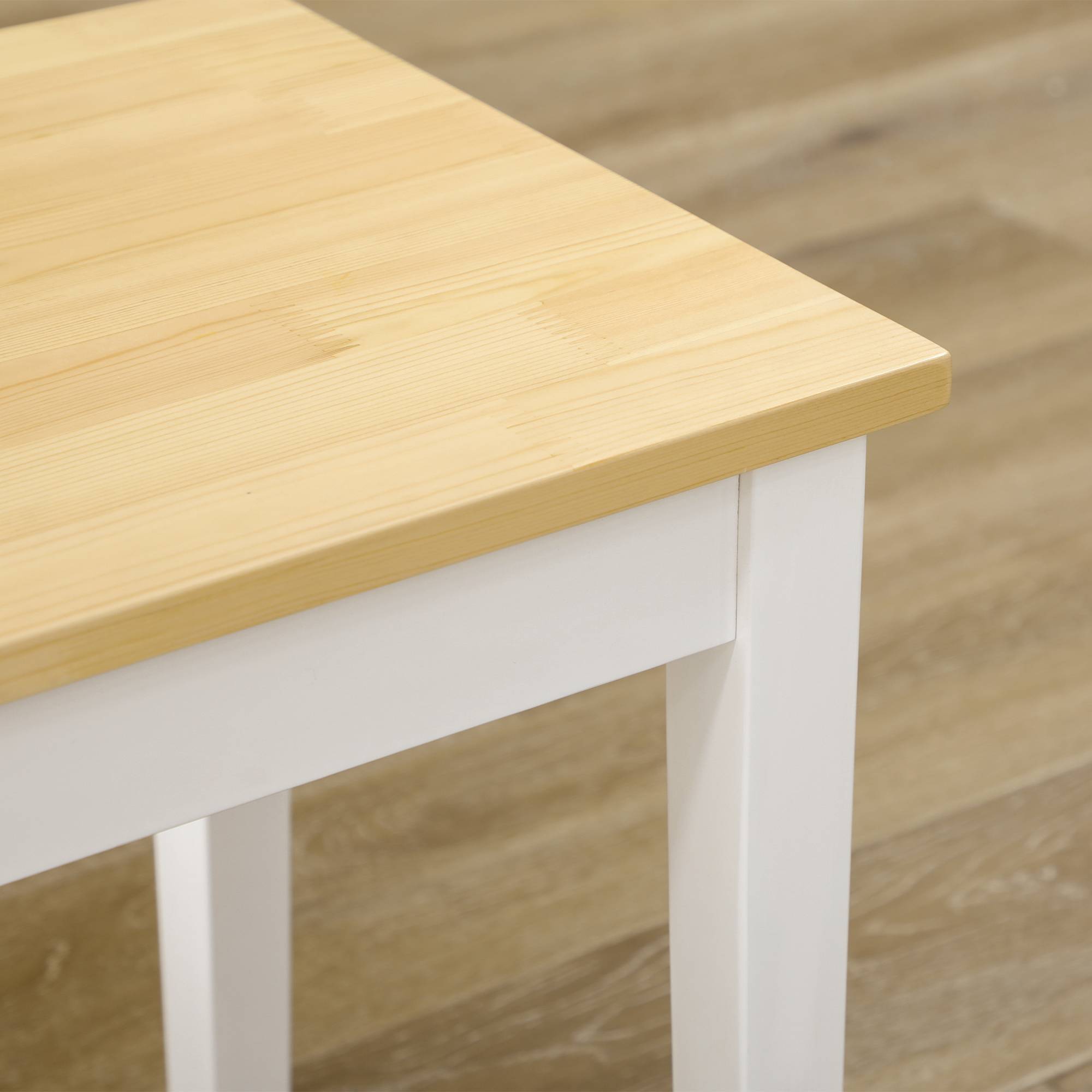PANGIVO - Banc bois de pin blanc 102 x 36 x 45 cm - PANGIVO - Image 8