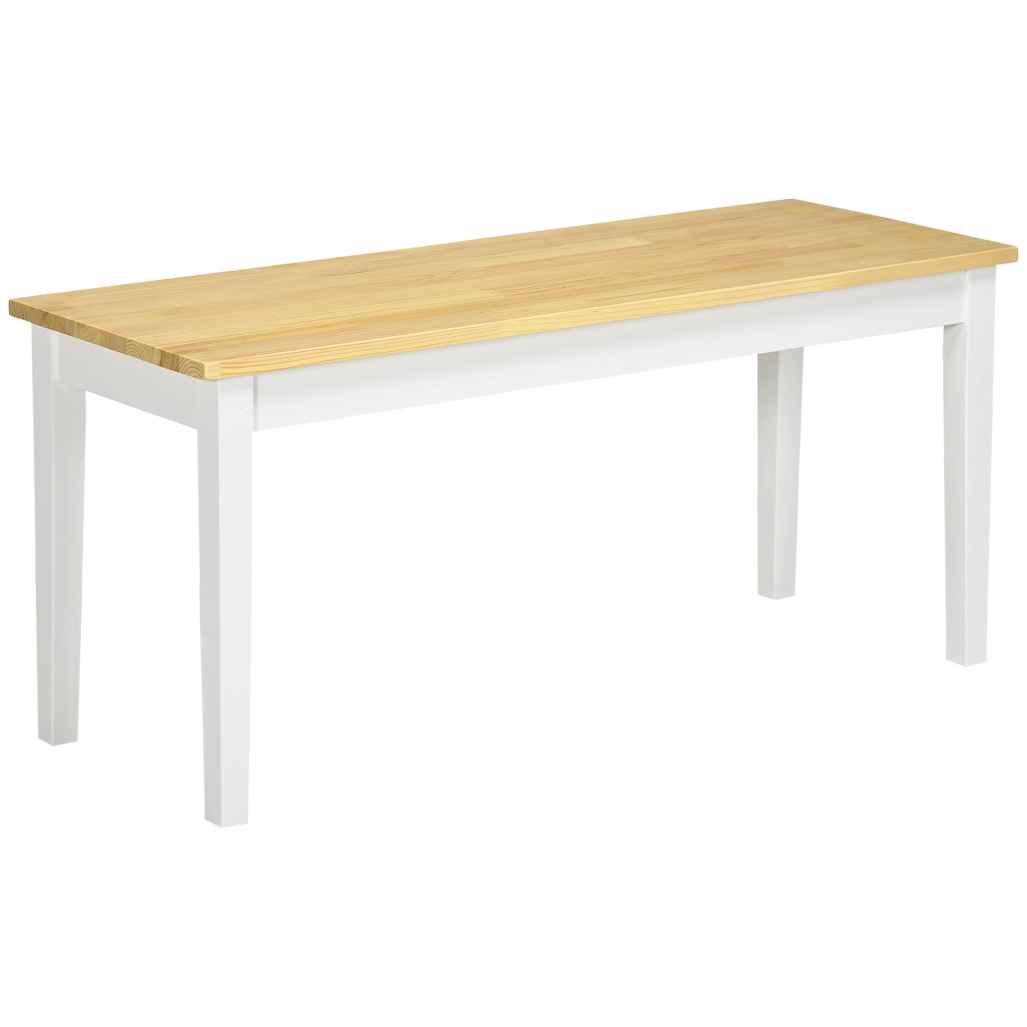 PANGIVO - Banc bois de pin blanc 102 x 36 x 45 cm - PANGIVO - Image 1
