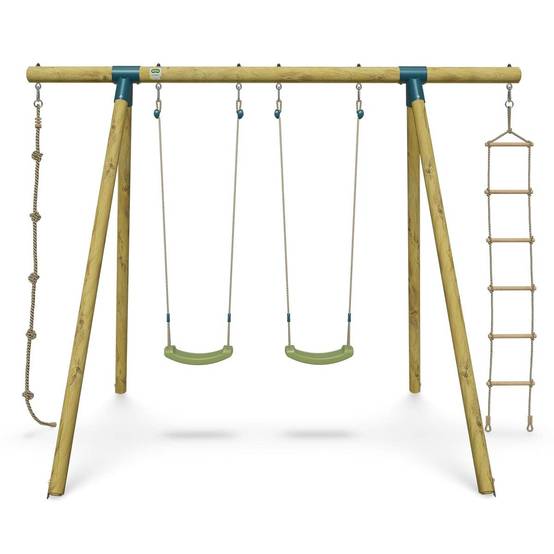 Portique bois 2,30 m Topwood ALTI 2 pour 4 enfants - Image 1