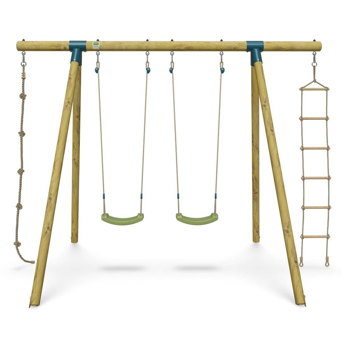 Portique bois 2,30 m Topwood ALTI 2 pour 4 enfants - Image 1