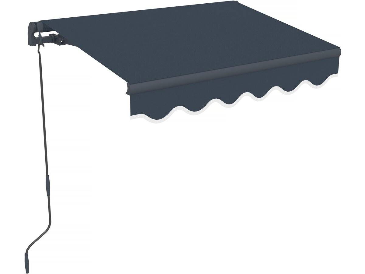Habitat Et Jardin - Store Banne En Aluminium  "ombra 1" - 160 X 120 Cm - Gris -habitat Et Jardin - Image 1