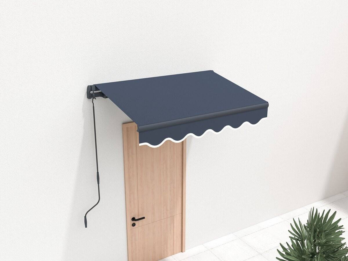 Habitat Et Jardin - Store Banne En Aluminium  "ombra 1" - 160 X 120 Cm - Gris -habitat Et Jardin - Image 2