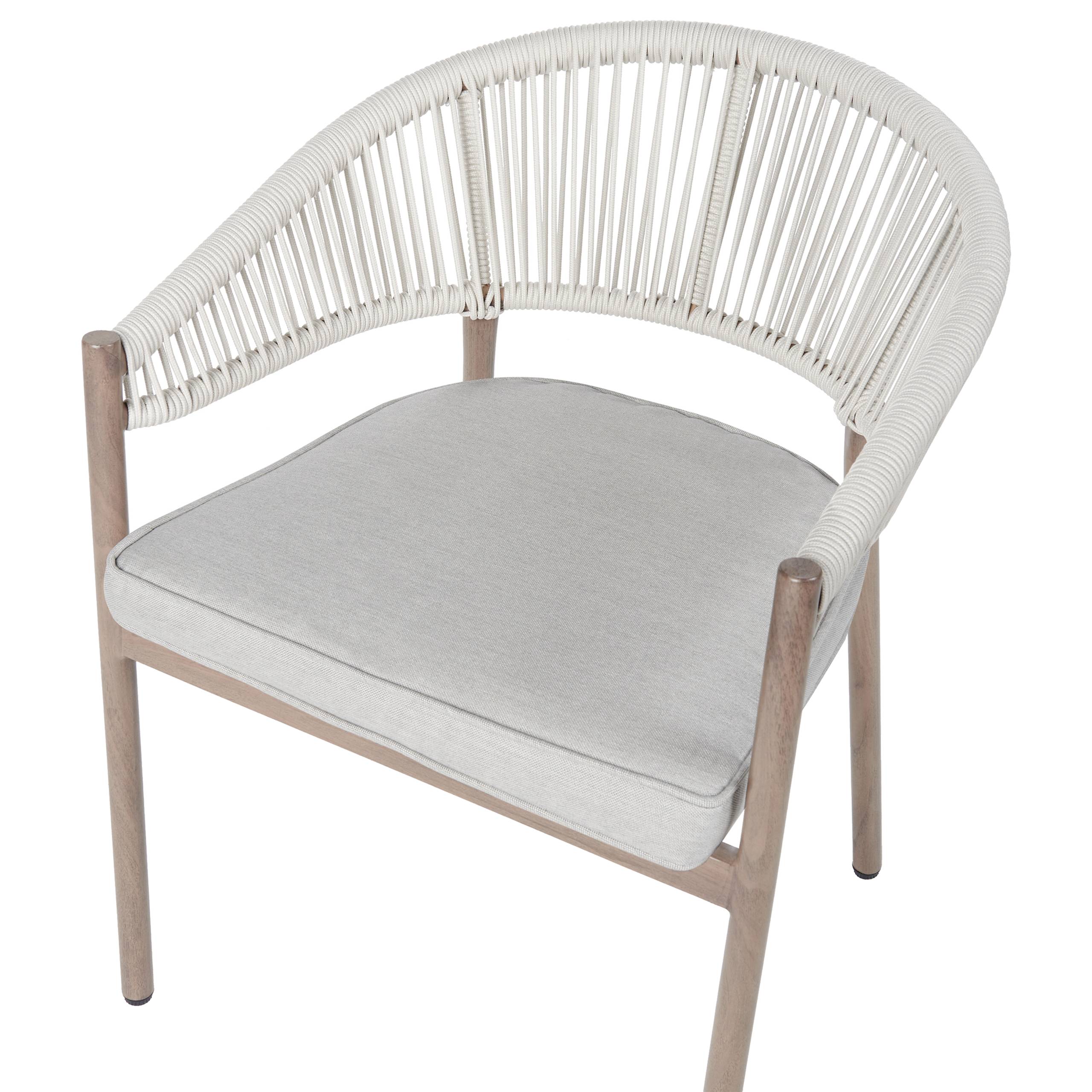 Chaise de jardin Aluminium Marron FLAVIA - Beliani - Image 9