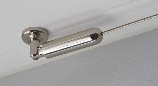Centrale Brico - Câble seul pour plafond, chromé, L.4 m - Image 2